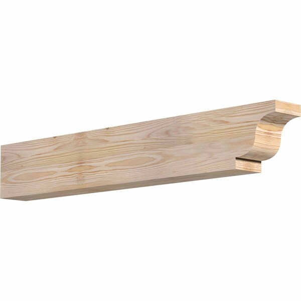 Ekena Millwork Newport Smooth Rafter Tail, Douglas Fir, 3 1/2"W x 6"H x 36"L RFT04X06X36NEW00SDF - main